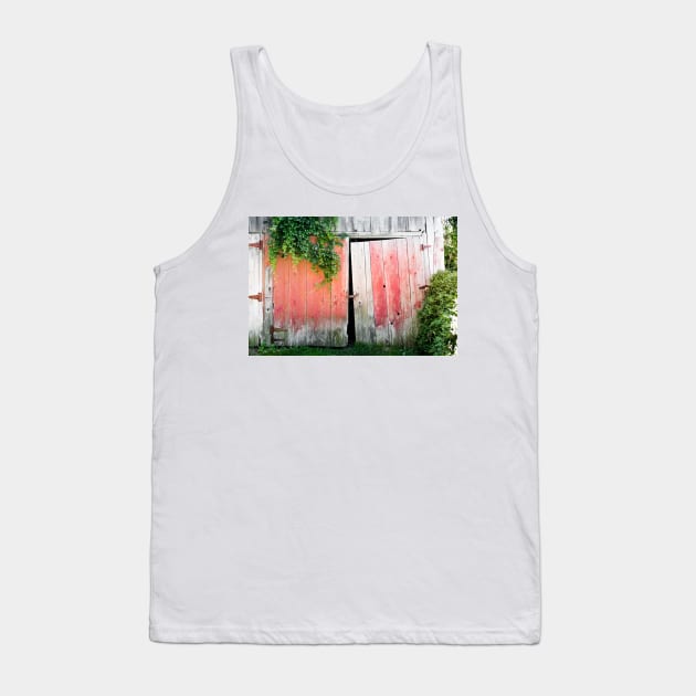 Weathered Barn Doors 1 Tank Top by Robert Alsop